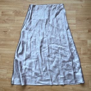 Babaton Midi Slip Skirt in Munro Mauve Size 0